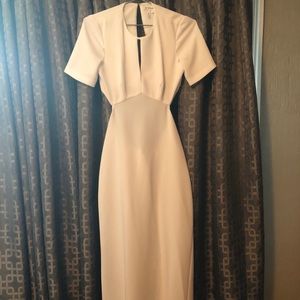 Beauty BCBG white dress ... wedding...